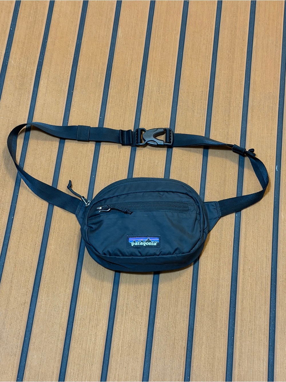 Patagonia Terravia Mini Hip Pack 1L Black Gorpcore Outdoor Nylon